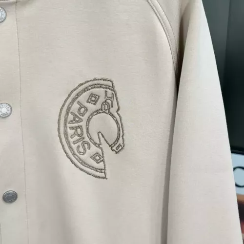 Replica Hermes Jackets Long Sleeved For Men #1379711 $100.00 USD for Wholesale