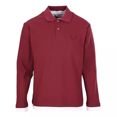 Prada T-Shirts Long Sleeved For Unisex #1379721 $82.00 USD, Wholesale Replica Prada T-Shirts