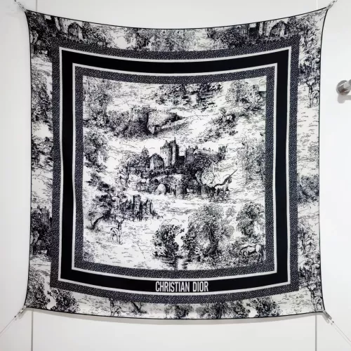 Christian Dior Silk Squares #1379766 $85.00 USD, Wholesale Replica Christian Dior Scarf