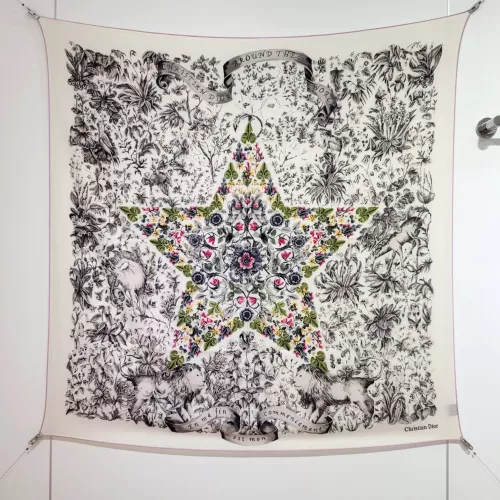 Christian Dior Silk Squares #1379769 $85.00 USD, Wholesale Replica Christian Dior Scarf