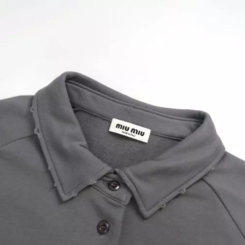 Replica MIU MIU Hoodies Long Sleeved For Unisex #1379801 $92.00 USD for Wholesale