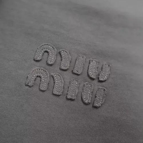 Replica MIU MIU Hoodies Long Sleeved For Unisex #1379801 $92.00 USD for Wholesale