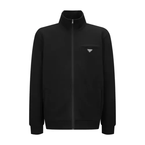 Prada Hoodies Long Sleeved For Unisex #1379806 $98.00 USD, Wholesale Replica Prada Hoodies