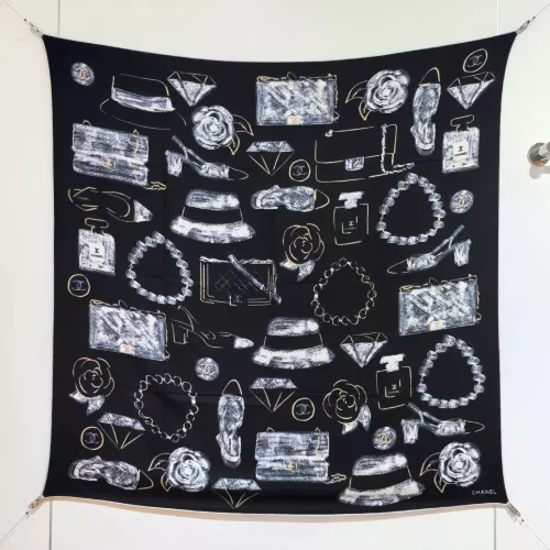Chanel Silk Squares #1380162 $85.00 USD, Wholesale Replica Chanel Scarves