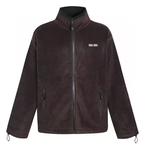 MIU MIU Jackets Long Sleeved For Unisex #1380216 $100.00 USD, Wholesale Replica MIU MIU Jackets