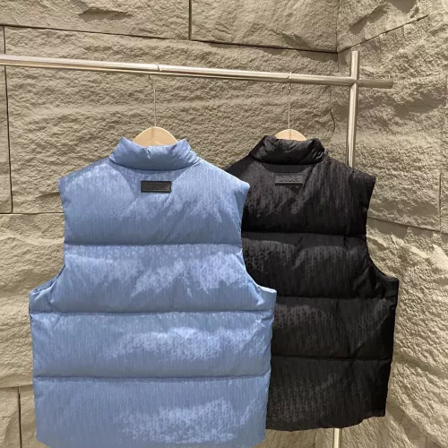 Replica Christian Dior Down Feather Coat Sleeveless For Unisex #1380239 $170.00 USD for Wholesale
