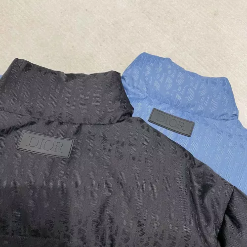 Replica Christian Dior Down Feather Coat Long Sleeved For Unisex #1380244 $215.00 USD for Wholesale