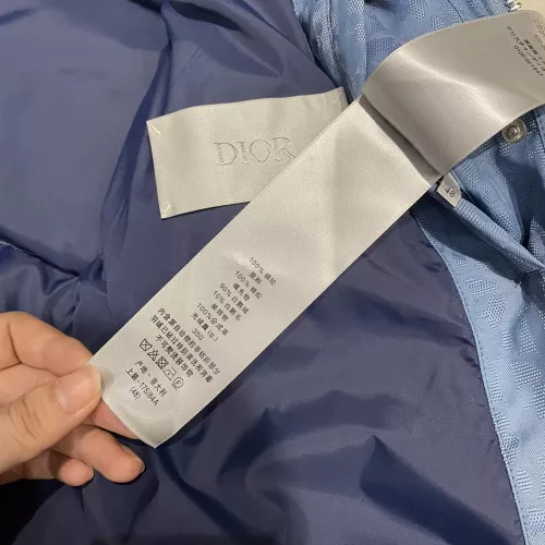 Replica Christian Dior Down Feather Coat Long Sleeved For Unisex #1380246 $215.00 USD for Wholesale