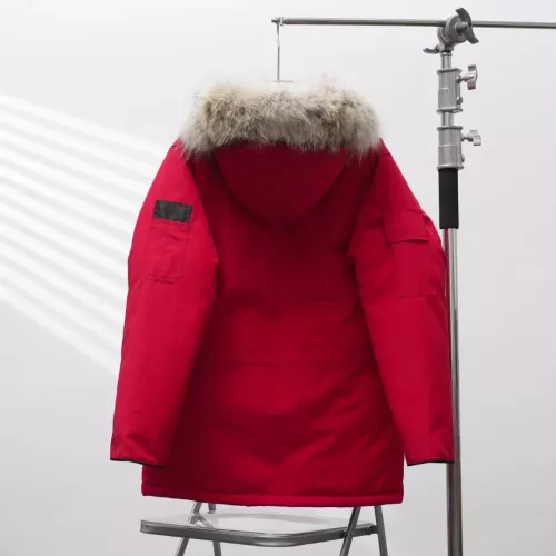 Replica Canada Goose Down Feather Coat Long Sleeved For Unisex #1380277 $160.00 USD for Wholesale