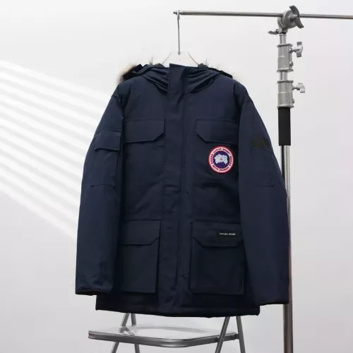Canada Goose Down Feather Coat Long Sleeved For Unisex #1380281 $160.00 USD, Wholesale Replica Canada Goose Down Feather Coat
