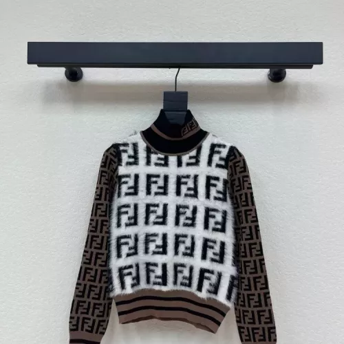 Fendi Sweaters Long Sleeved For Women #1380287 $98.00 USD, Wholesale Replica Fendi Sweaters