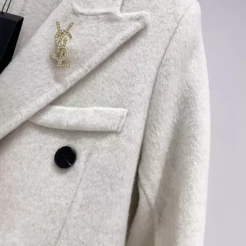 Replica Yves Saint Laurent YSL Coat Long Sleeved For Women #1380293 $162.00 USD for Wholesale