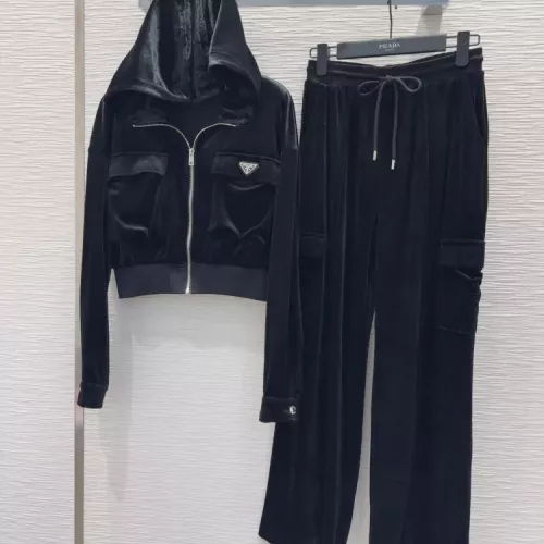 Prada Tracksuits Long Sleeved For Women #1380307 $98.00 USD, Wholesale Replica Prada Tracksuits