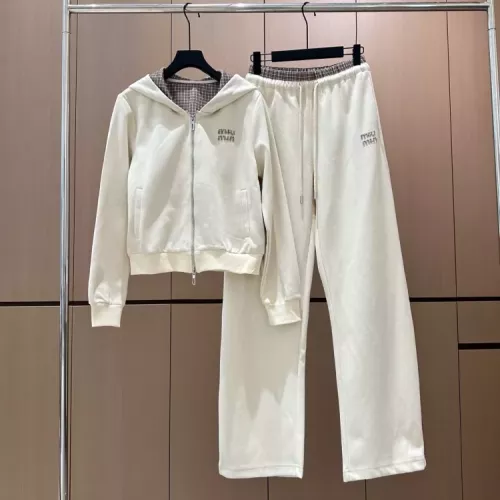 MIU MIU Tracksuits Long Sleeved For Women #1380315 $92.00 USD, Wholesale Replica MIU MIU Tracksuits