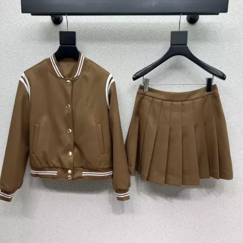 Yves Saint Laurent YSL Tracksuits Long Sleeved For Women #1380320