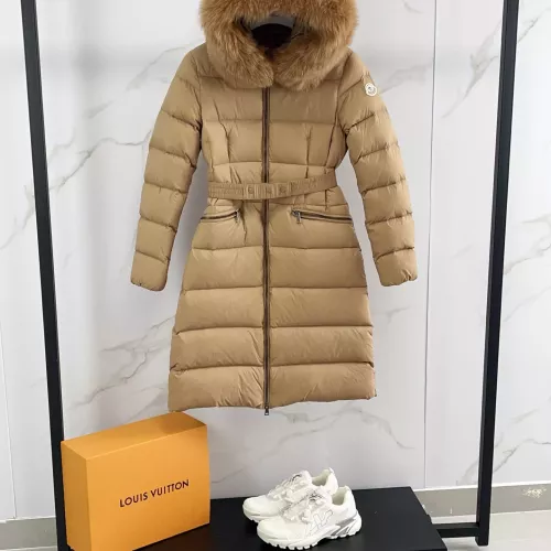 Replica Moncler Down Feather Coat Long Sleeved For Women #1380341 $185.00 USD for Wholesale