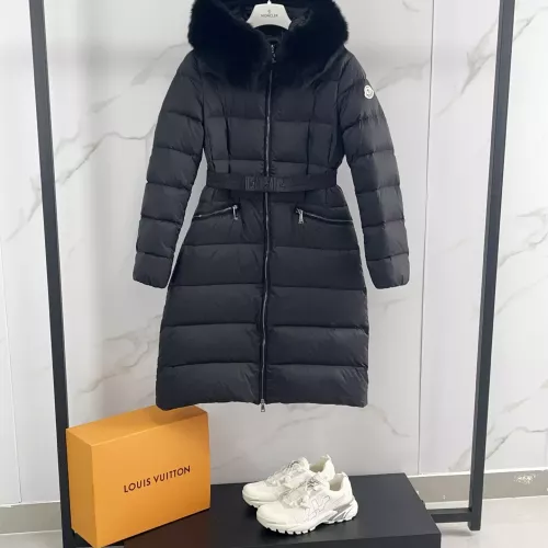 Moncler Down Feather Coat Long Sleeved For Women #1380343 $185.00 USD, Wholesale Replica Moncler Down Feather Coat