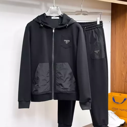 Prada Tracksuits Long Sleeved For Men #1380395 $108.00 USD, Wholesale Replica Prada Tracksuits