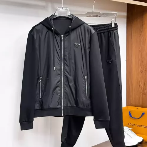 Prada Tracksuits Long Sleeved For Men #1380410 $108.00 USD, Wholesale Replica Prada Tracksuits