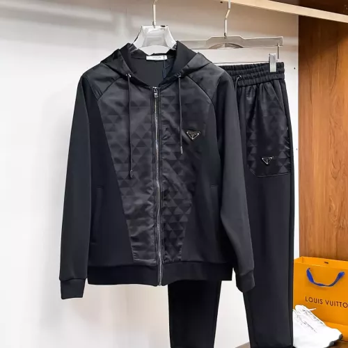 Prada Tracksuits Long Sleeved For Men #1380412 $108.00 USD, Wholesale Replica Prada Tracksuits