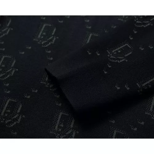 Replica Christian Dior Sweaters Long Sleeved For Men #1380420 $42.00 USD for Wholesale