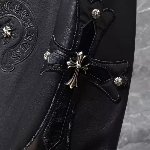 Replica Chrome Hearts Jackets Long Sleeved For Unisex #1380424 $85.00 USD for Wholesale