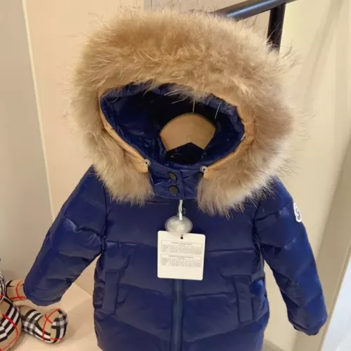 Replica Moncler Down Feather Coat Long Sleeved For Kids #1380450 $115.00 USD for Wholesale