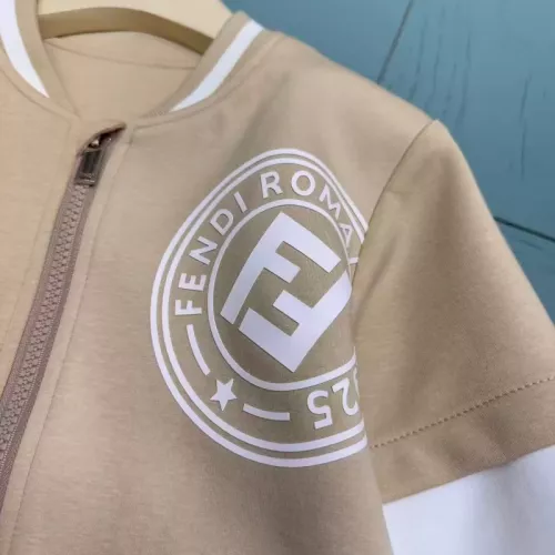 Replica Fendi Tracksuits Long Sleeved For Kids #1380479 $96.00 USD for Wholesale