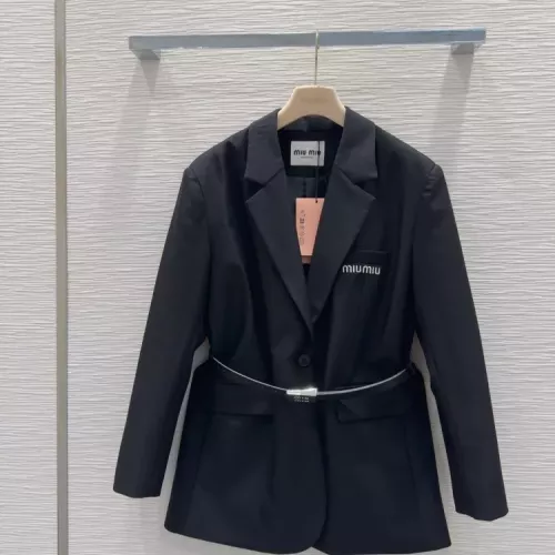 MIU MIU Jackets Long Sleeved For Women #1380513 $105.00 USD, Wholesale Replica MIU MIU Jackets