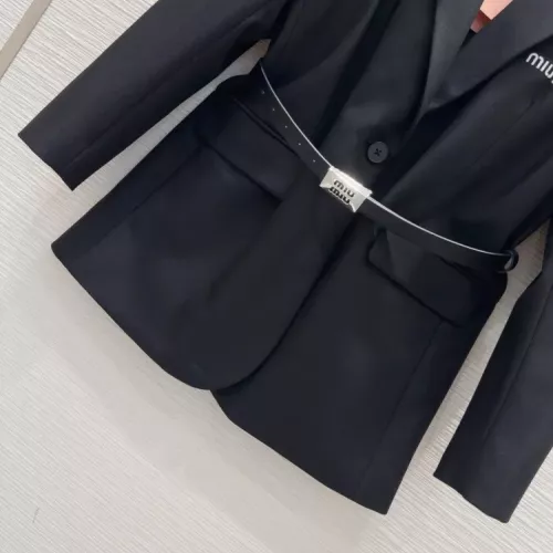 Replica MIU MIU Jackets Long Sleeved For Women #1380513 $105.00 USD for Wholesale