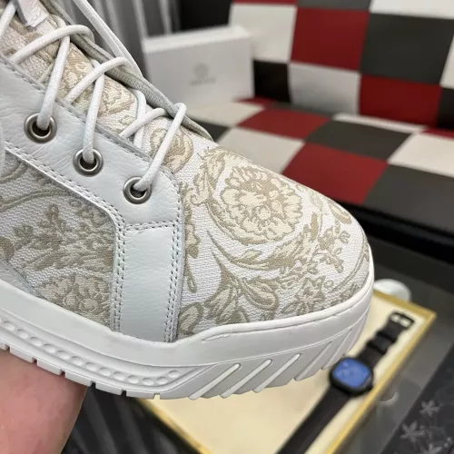 Replica Versace High Tops Shoes For Men #1380515 $88.00 USD for Wholesale