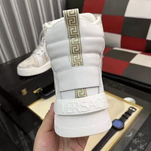 Replica Versace High Tops Shoes For Men #1380515 $88.00 USD for Wholesale