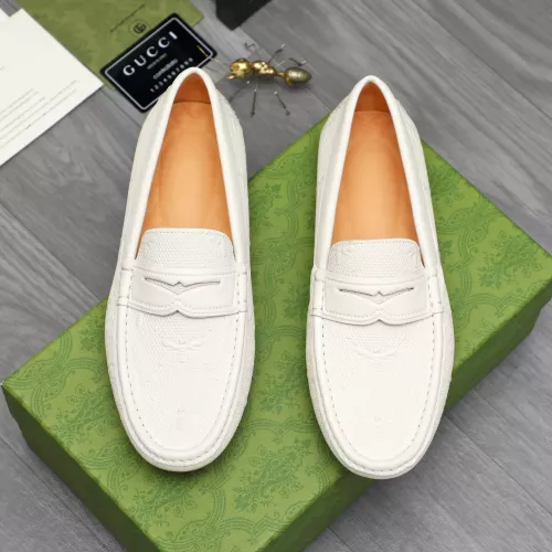 Replica Gucci Oxfords Shoes For Men #1380574 $76.00 USD for Wholesale