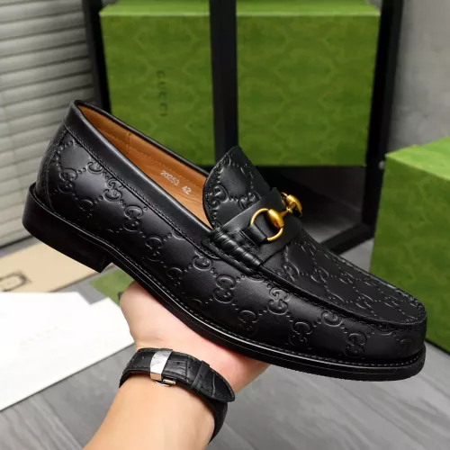 Replica Gucci Oxfords Shoes For Men #1380609 $82.00 USD for Wholesale