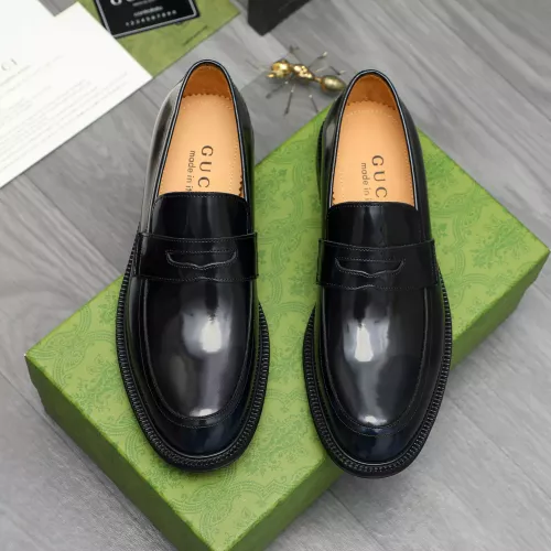Replica Gucci Oxfords Shoes For Men #1380612 $96.00 USD for Wholesale