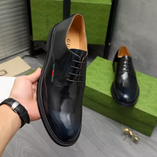 Replica Gucci Oxfords Shoes For Men #1380616 $96.00 USD for Wholesale