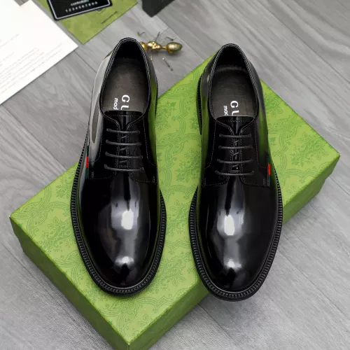 Replica Gucci Oxfords Shoes For Men #1380617 $96.00 USD for Wholesale