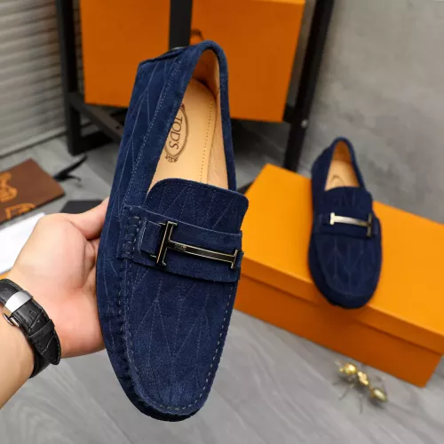 Replica TOD'S Oxfords Shoes For Men #1380630 $76.00 USD for Wholesale