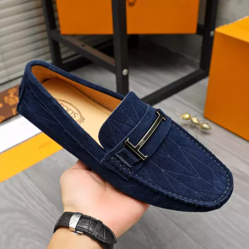 Replica TOD'S Oxfords Shoes For Men #1380630 $76.00 USD for Wholesale
