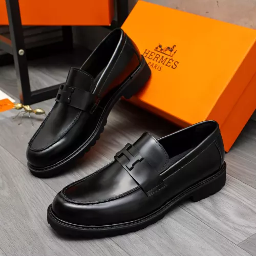 Hermes Leather Shoes For Men #1380634 $85.00 USD, Wholesale Replica Hermes Leather Shoes