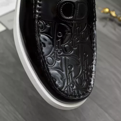 Replica Christian Dior Leather Shoes For Men #1380732 $88.00 USD for Wholesale