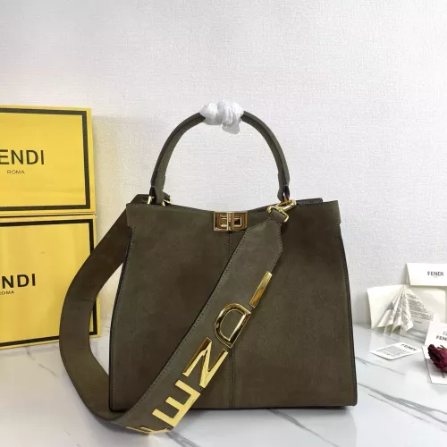 Fendi AAA Quality Handbags For Women #1380750 $155.00 USD, Wholesale Replica Fendi AAA Quality Handbags