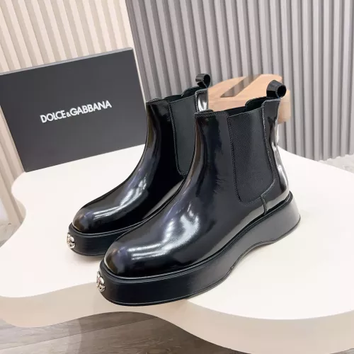 Dolce &amp; Gabbana D&amp;G Boots For Men #1380780 $158.00 USD, Wholesale Replica Dolce &amp; Gabbana D&amp;G Boots