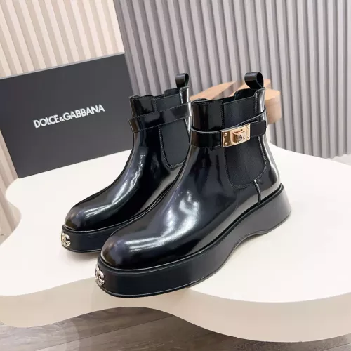Dolce &amp; Gabbana D&amp;G Boots For Men #1380782 $158.00 USD, Wholesale Replica Dolce &amp; Gabbana D&amp;G Boots