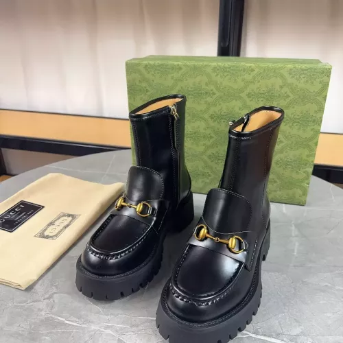 Replica Gucci Boots For Women #1380850 $115.00 USD for Wholesale