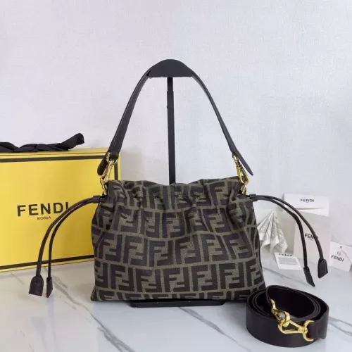 Replica Fendi AAA Quality Shoulder Bags For Women #1380875 $140.00 USD for Wholesale