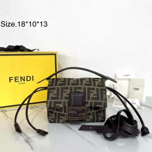Fendi AAA Quality Shoulder Bags For Women #1380884 $132.00 USD, Wholesale Replica Fendi AAA Quality Shoulder Bags