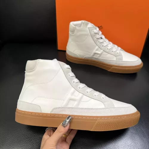 Hermes High Tops Shoes For Men #1380916 $132.00 USD, Wholesale Replica Hermes High Tops Shoes