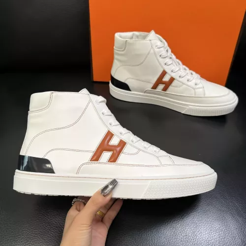 Hermes High Tops Shoes For Men #1380919 $132.00 USD, Wholesale Replica Hermes High Tops Shoes
