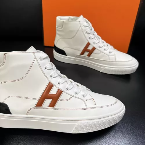 Replica Hermes High Tops Shoes For Men #1380919 $132.00 USD for Wholesale